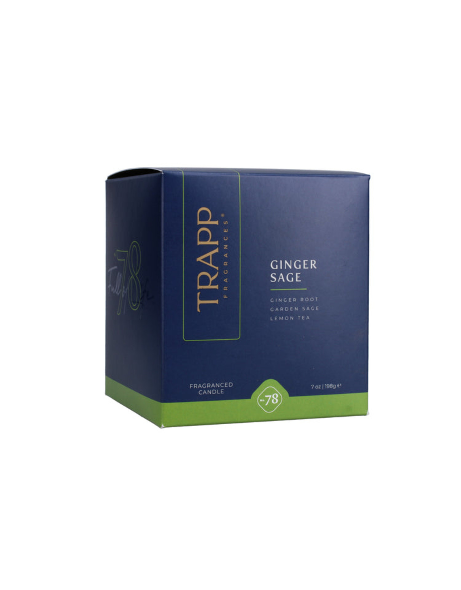Trapp Trapp No. 78 Ginger Sage 7 oz. Candle in Signature Box