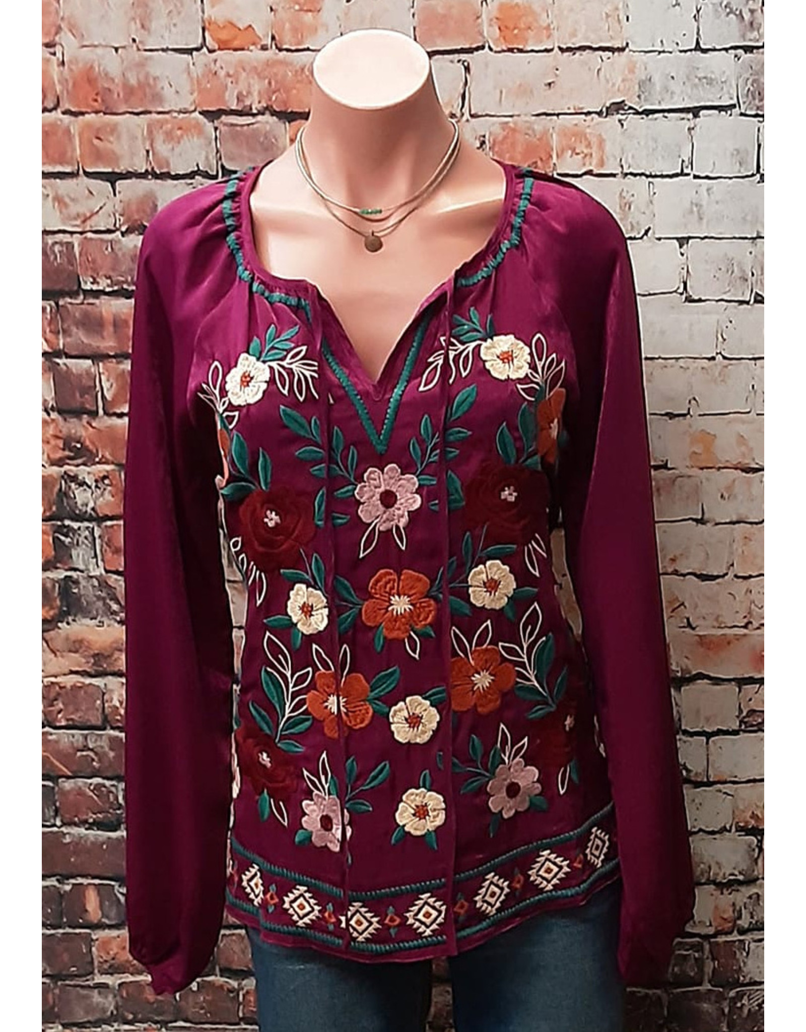 Rohnert Embroidered Top