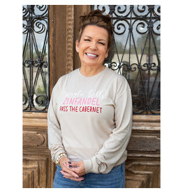 The Royal Standard Pass the Cabernet Crew Neck Tee The Royal Standard Pass the Cabernet Crew Neck Tee