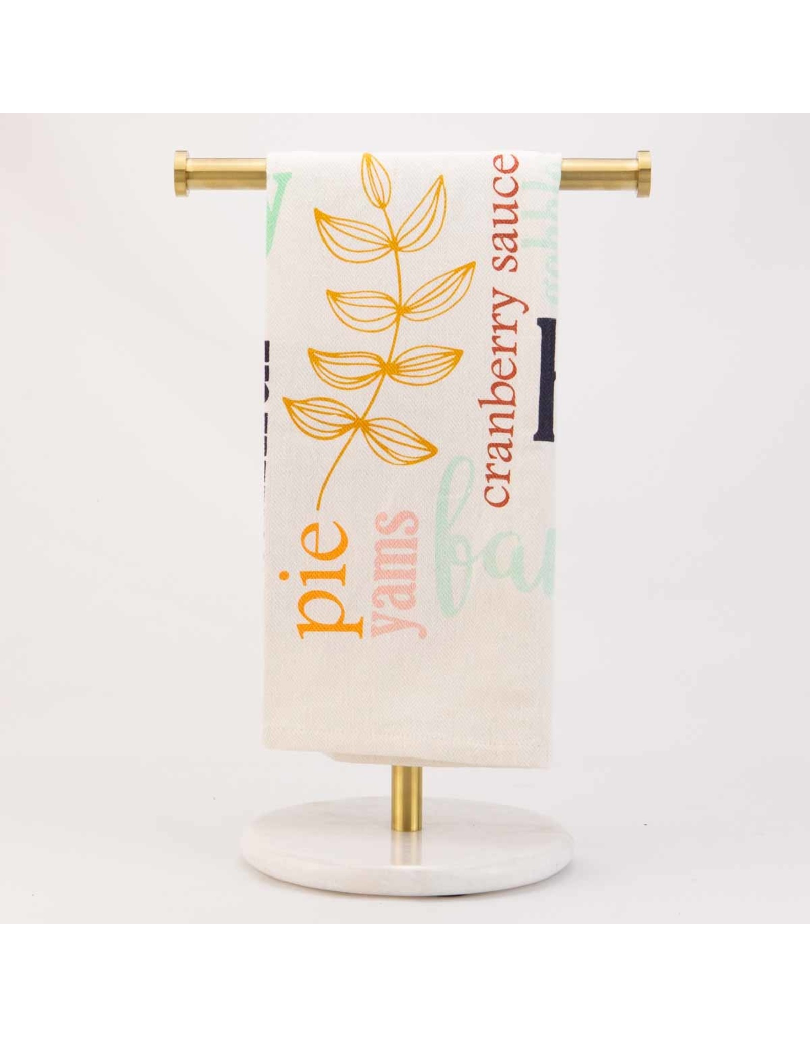 Thanksgiving Blessings Hand Towel Cream/Multi 20 x 28