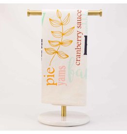 The Royal Standard Thanksgiving Blessings Hand Towel Cream/Multi 20 x 28