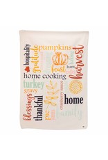 Thanksgiving Blessings Hand Towel Cream/Multi 20 x 28