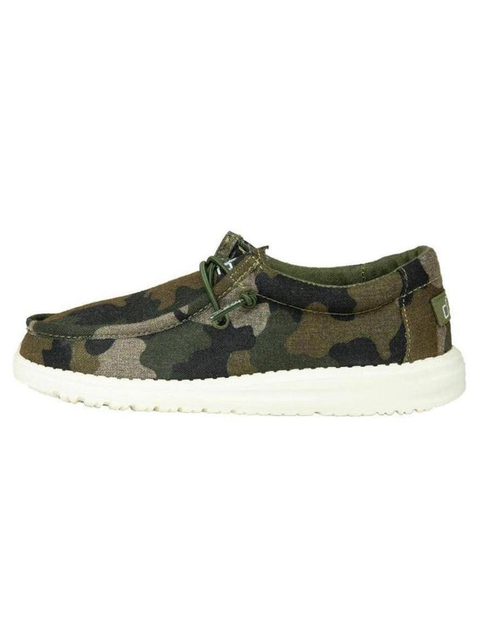 Hey Dude Hey Dude Wally Youth Linen Camo