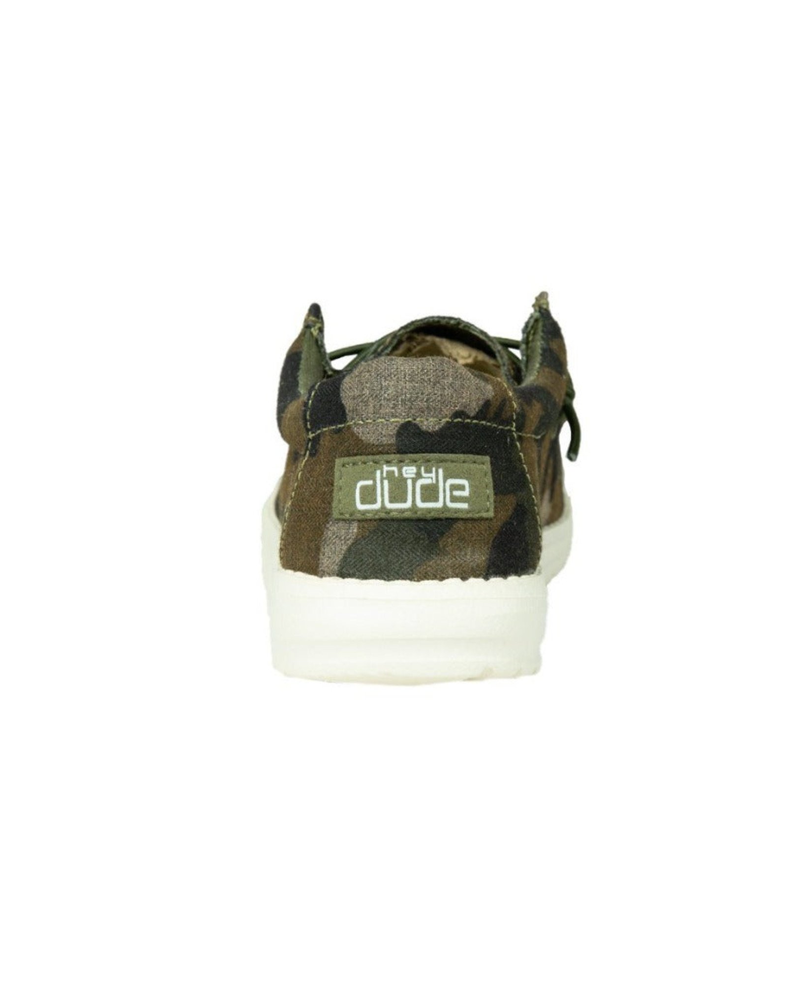 Hey Dude Hey Dude Wally Youth Linen Camo