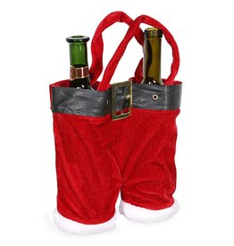 The Royal Standard Santa Double Wine Pants Red/Black/White 8x12x4