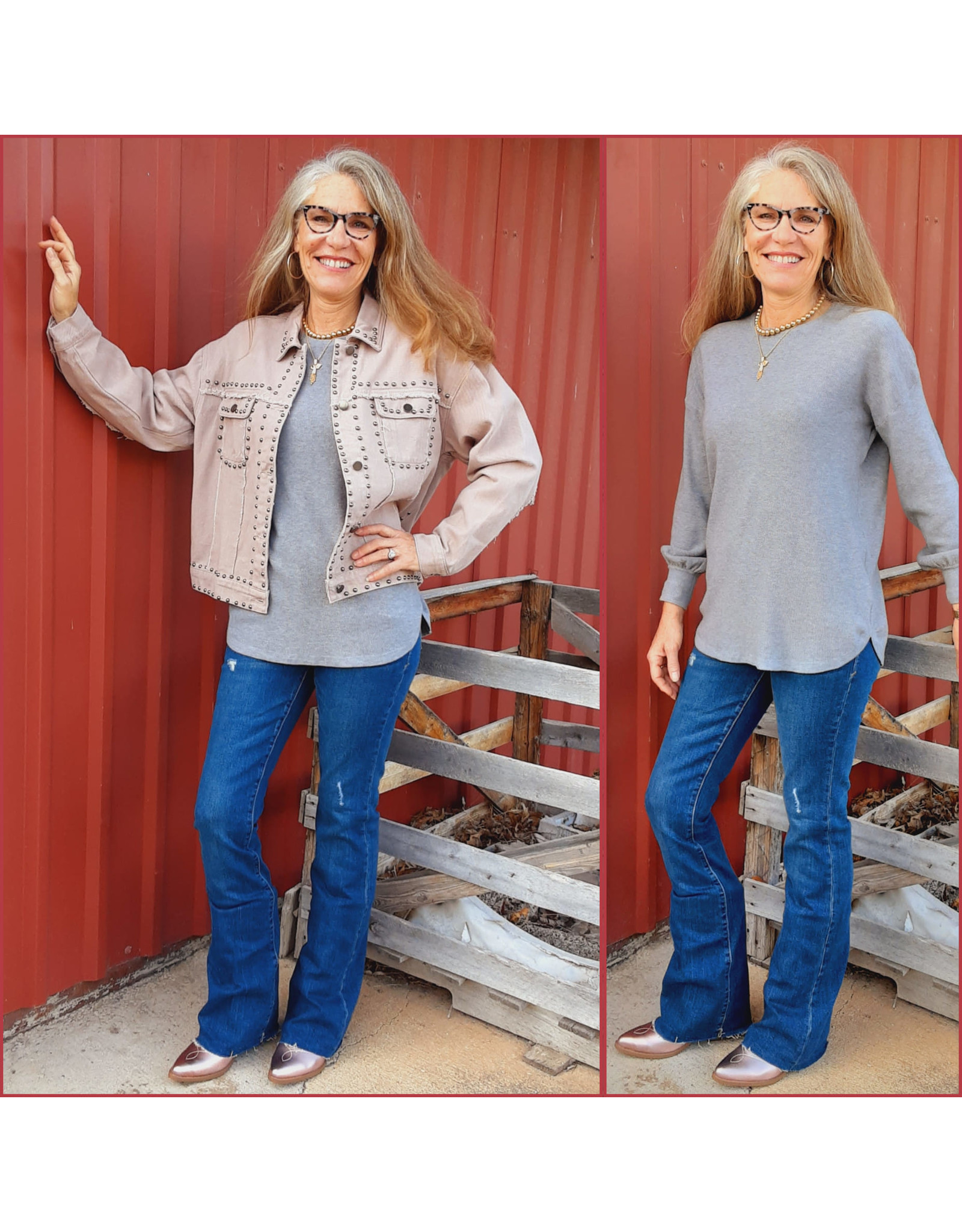 Yreka Thermal Knit Pullover Sweater