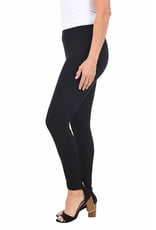 Solid Pull-On Compression Knit Pant