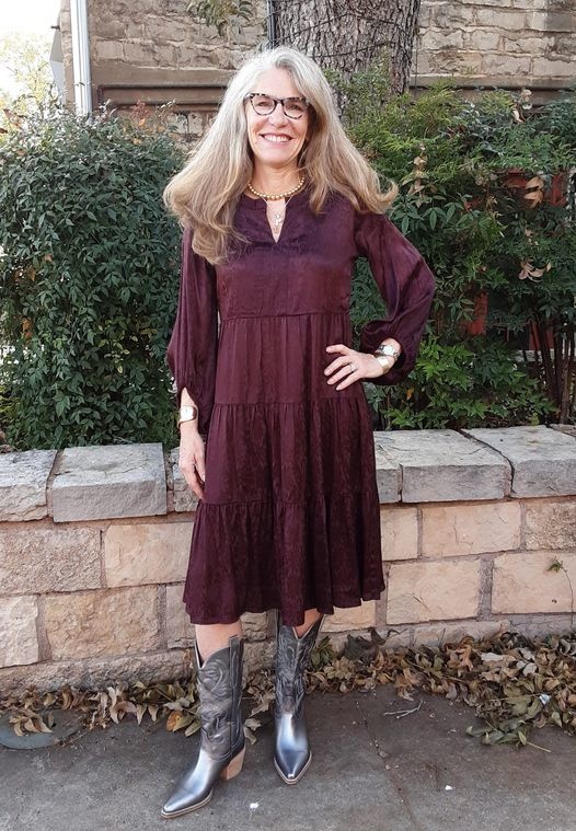 Uncle Frank Medallion Embroidered Dress main image 1