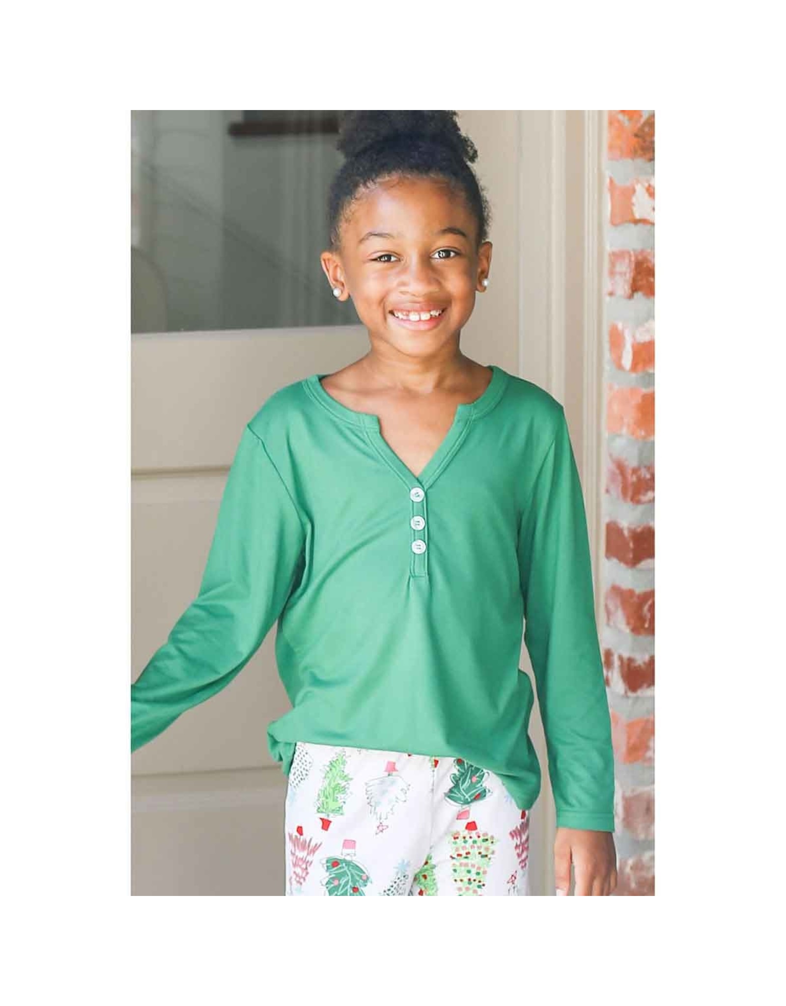 The Royal Standard Youth Sleep Shirt - Classic Henley