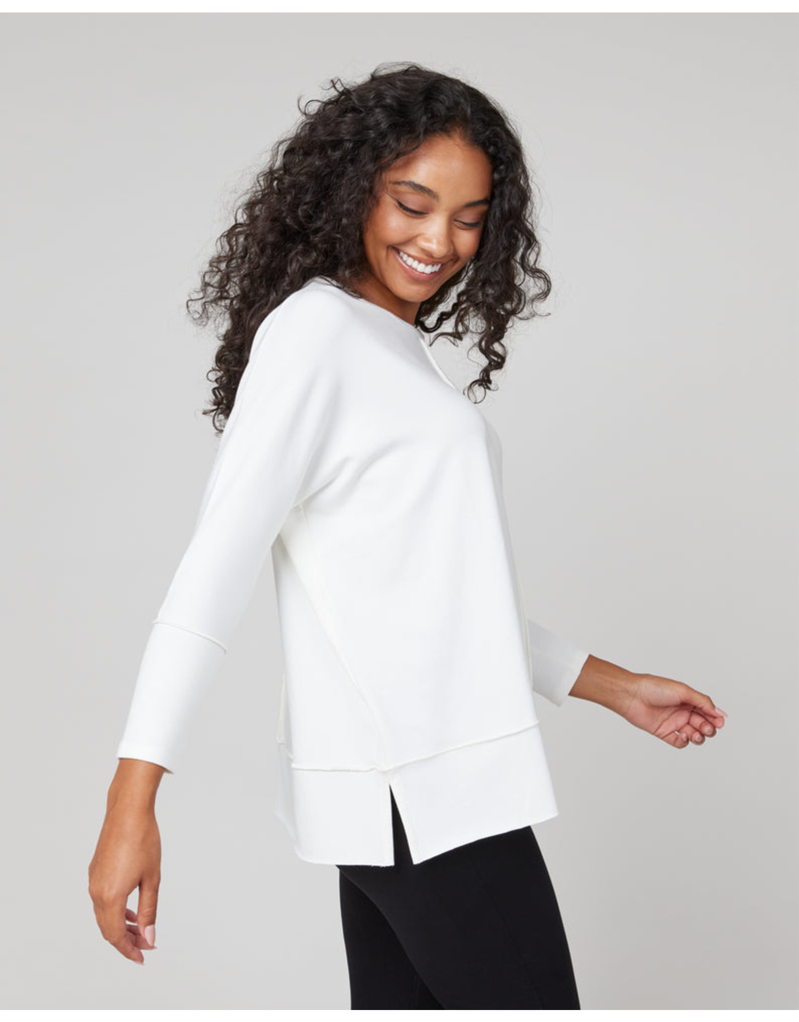Spanx Perfect Length Dolman Sweatshirt - Oatmeal - $68.00 – Hand In Pocket