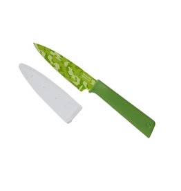 Camo Green Paring Knife 4"