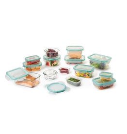 OXO 30 Piece Smart Seal Glass and Plastic Container Set