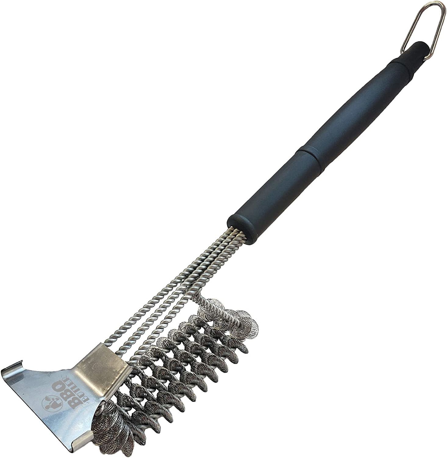 Coiled Grill Brush with Replaceable Head - Blanton-Caldwell