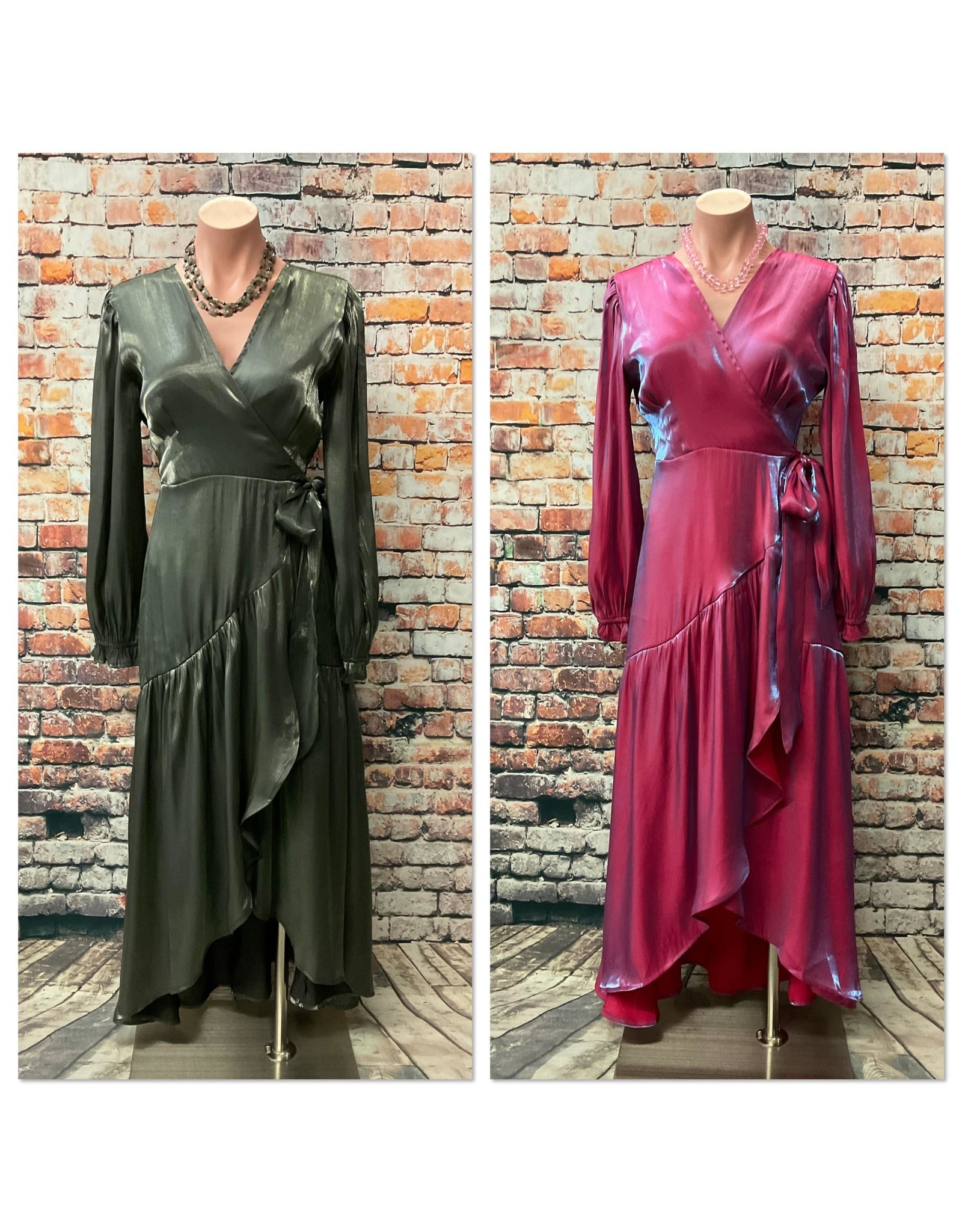 Trinidad Maxi Dress with Sharkbite Hem