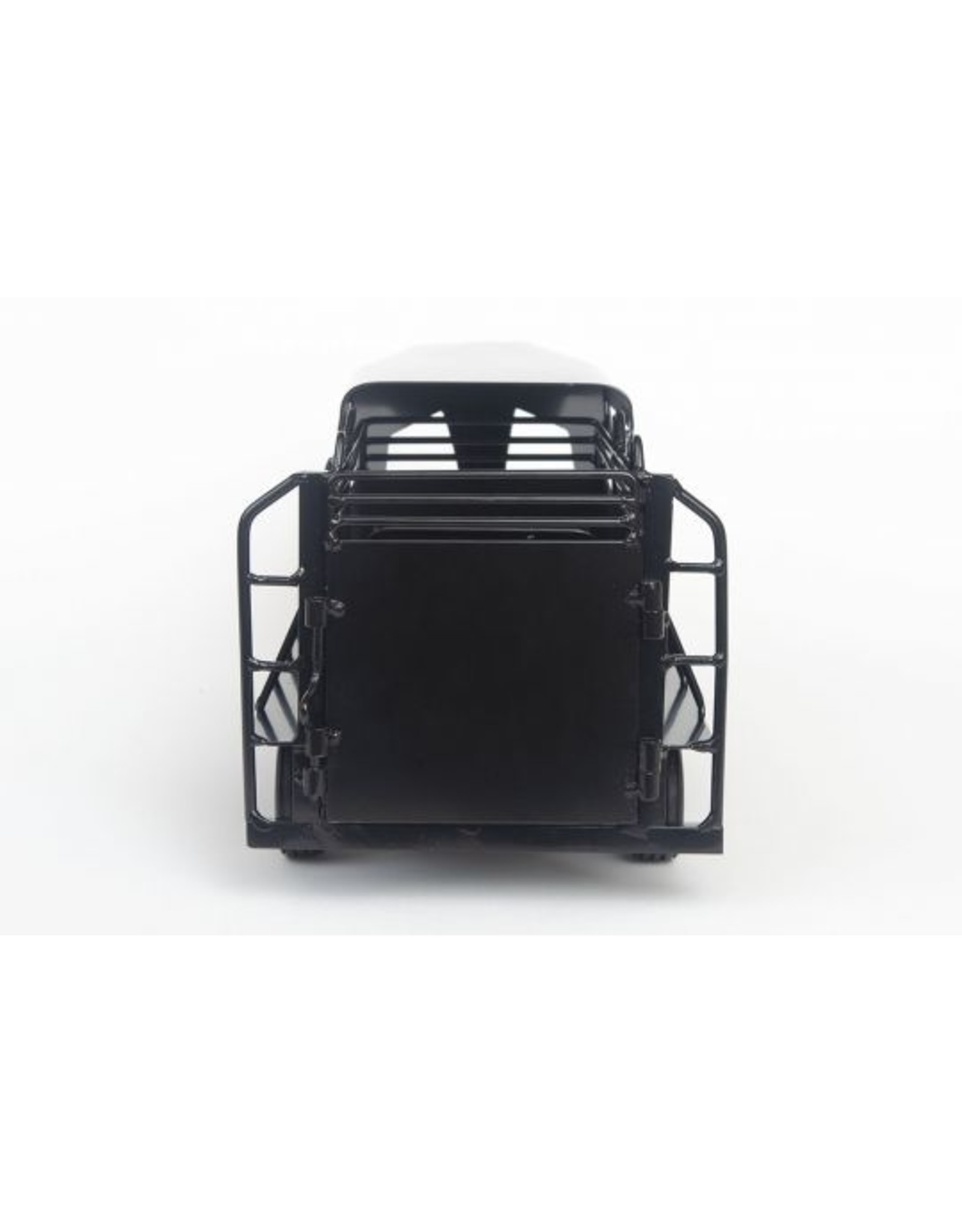 Little Buster Toys Little Buster Gooseneck Half Top Trailer Black