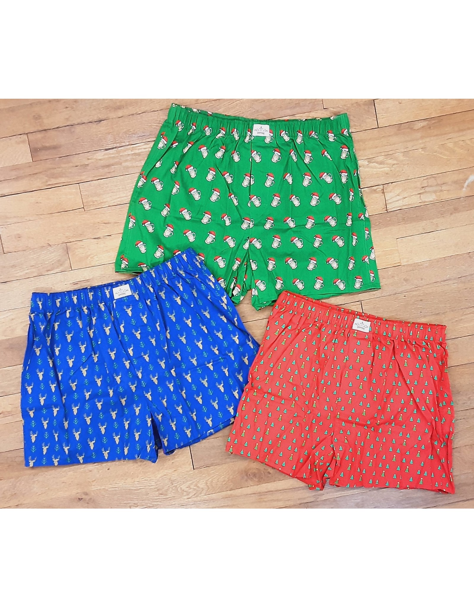 The Royal Standard Men's Christmas Beer Cheers Boxers