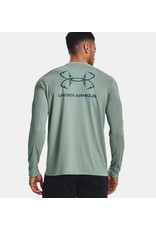 Under Armour Under Armour Mens Iso-Chill Shorebreak Back Hook Long Sleeve Green