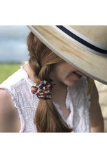 Fringe Scrunchies - Pack of 3 Baby Concho Red/Black/Bone