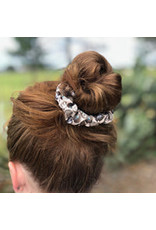 Fringe Scarves Fringe Scrunchies - Pack of 3 Baby Concho Red/Black/Bone