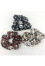 Fringe Scrunchies - Pack of 3 Baby Concho Red/Black/Bone