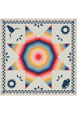 Fringe Scarves Fringe Sun Starquilt Bandana Off White