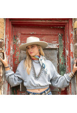 Fringe Scarves Fringe Sun Starquilt Bandana Off White