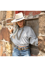 Fringe Scarves Fringe Sun Starquilt Bandana Off White