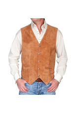 Scully Mens Lambskin Snap Front Vest
