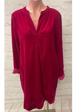 Uncle Frank Uncle Frank Velvet Popover Dress