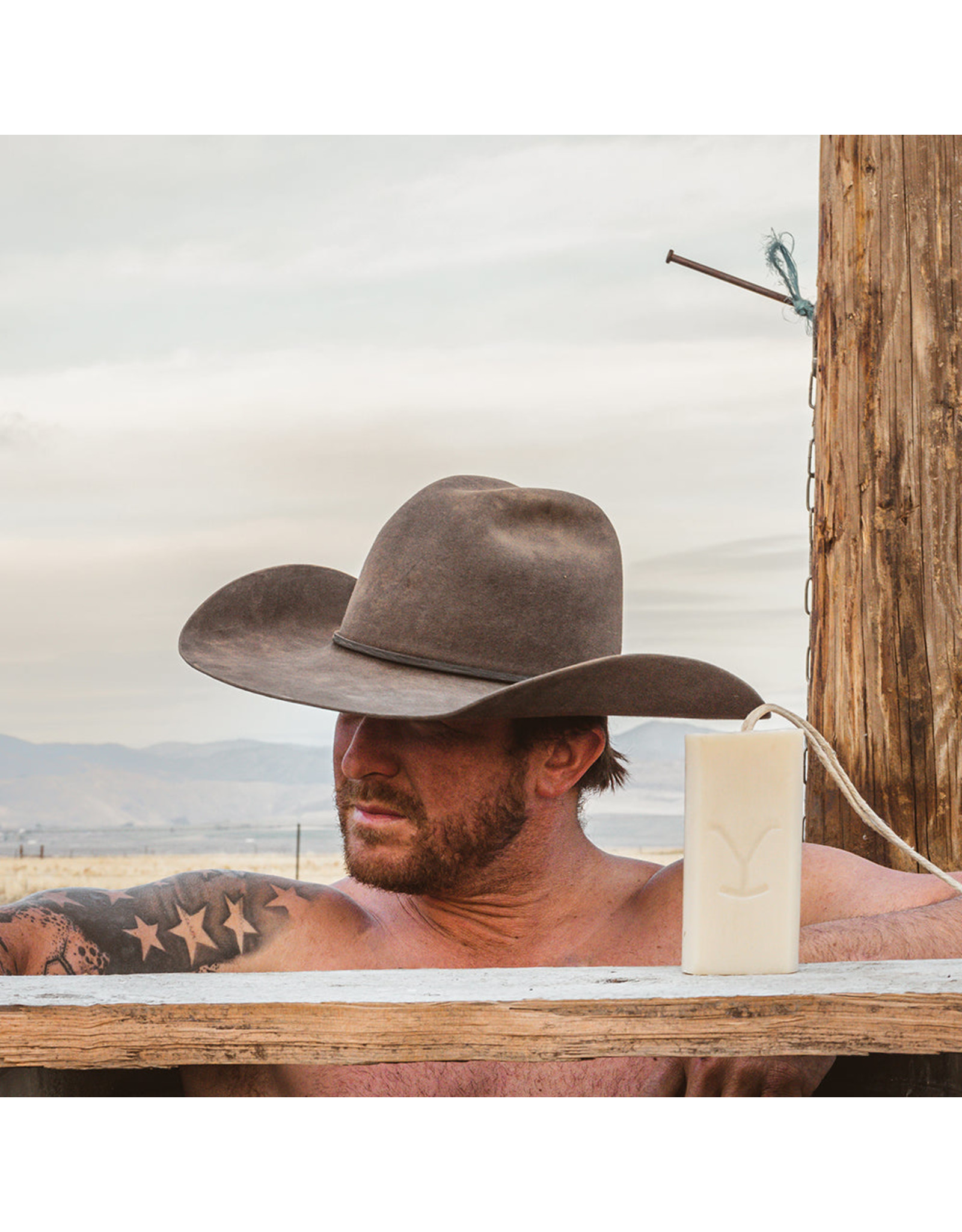 Yellowstone Bunkhouse Soap on a Rope
