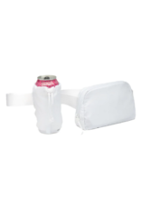 Red & White HydroBeltBag with Removable Hydration Holster