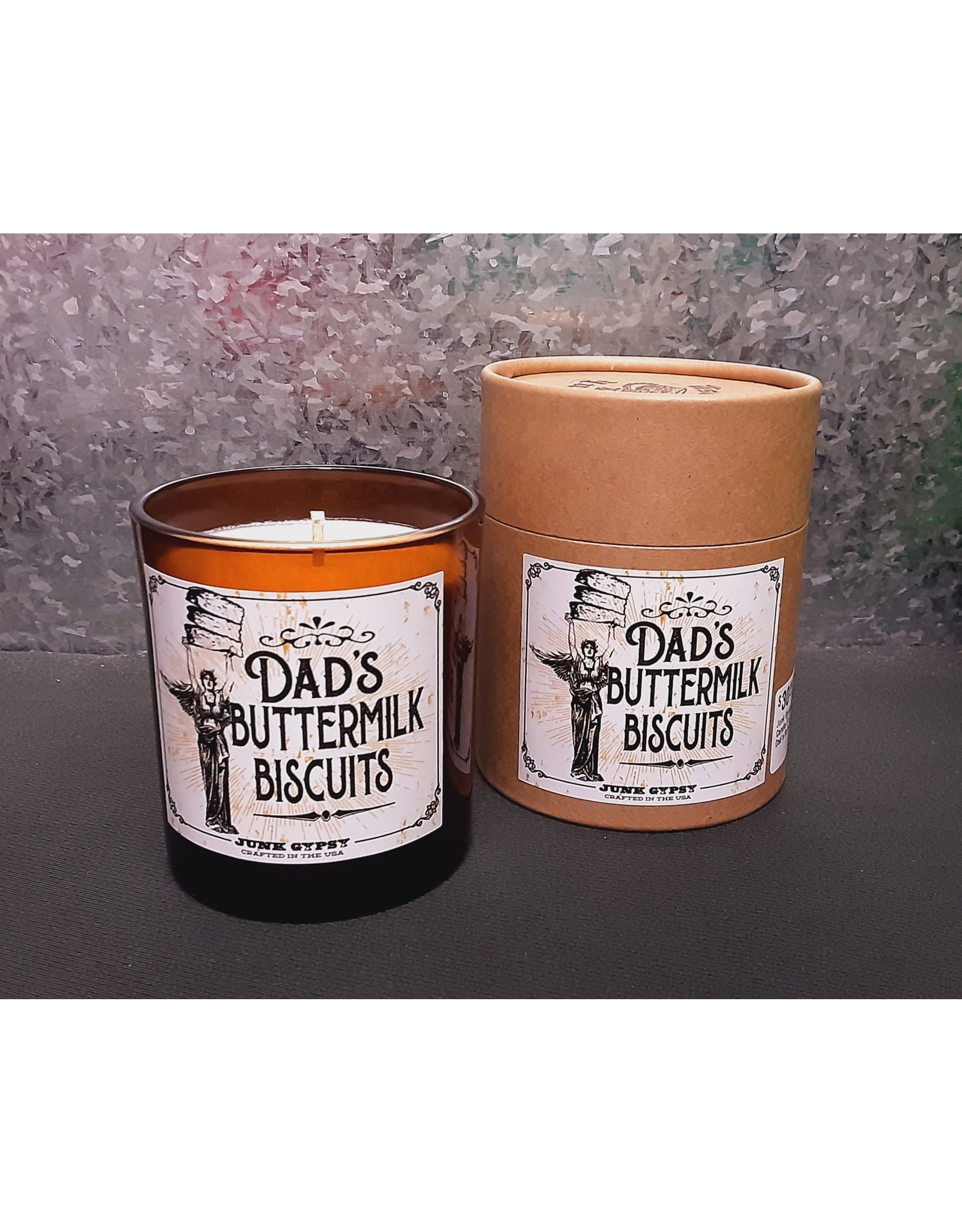 Junk Gypsy Soy Candle 8 oz - Dad's Buttermilk