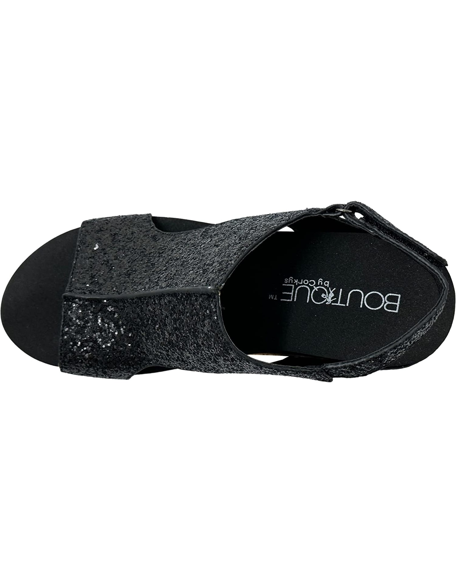 Corkys Carley Black Glitter BlantonCaldwell