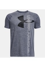 Under Armour Under Armour Boys Tech Split Logo Hybrid Tee