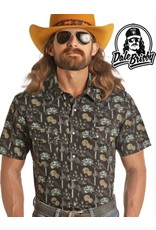 Rock & Roll Denim Rock & Roll Denim Conversational Dale Snap Black