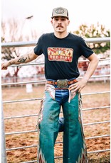 Red Dirt Designs Red Dirt Hat Co Longhorn Skull T-Shirt Black Heather Red Dirt Designs Red Dirt Hat Co Longhorn Skull T-Shirt Black Heather