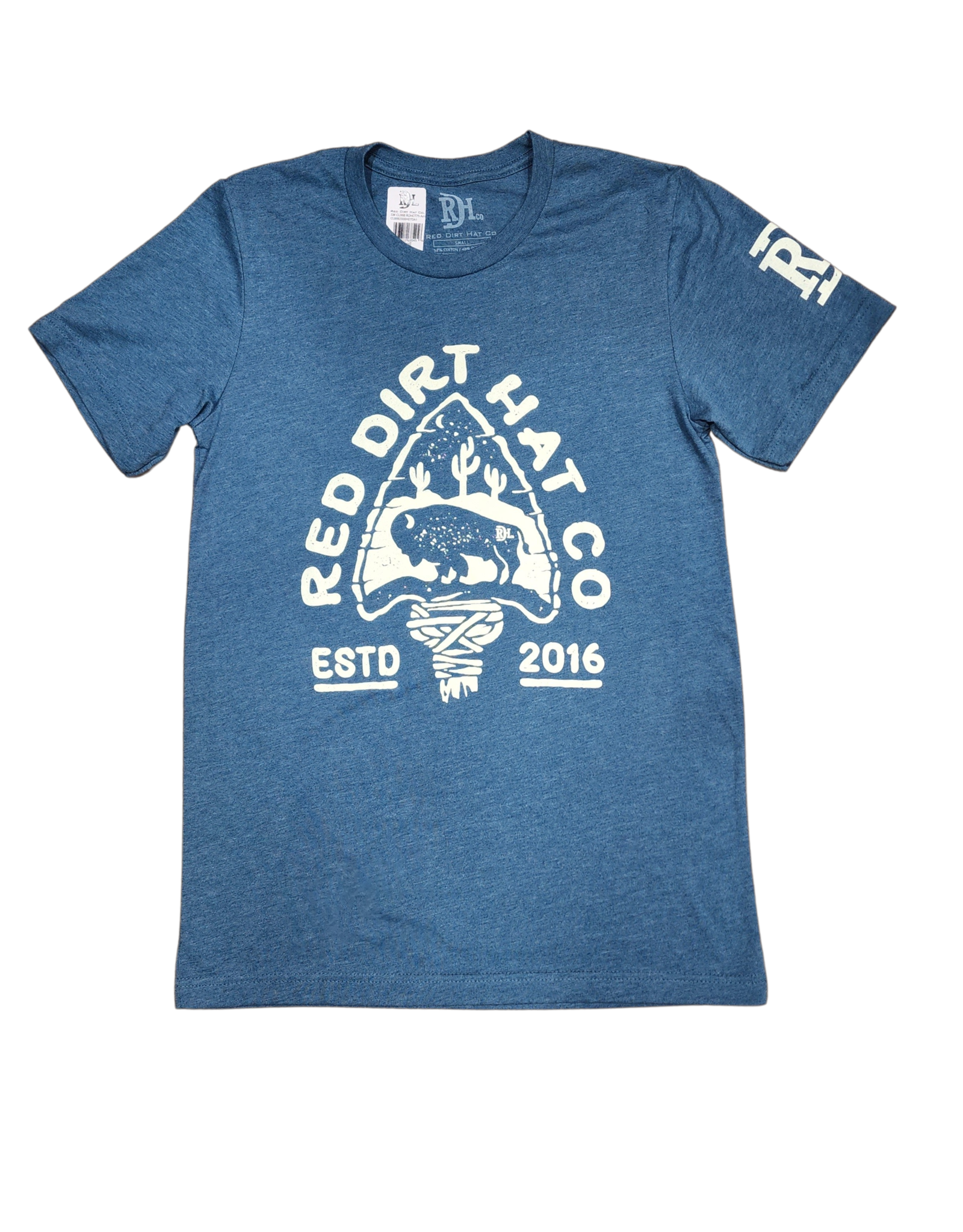 Red Dirt Designs Red Dirt Hat Co Arrowhead Heather Deep Teal