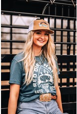 Red Dirt Designs Red Dirt Hat Co Arrowhead Heather Deep Teal Red Dirt Designs Red Dirt Hat Co Arrowhead Heather Deep Teal