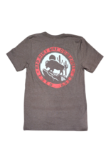 Red Dirt Designs Red Dirt Hat Co Rugged Terrain T-Shirt Heather Brown
