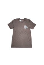 Red Dirt Designs Red Dirt Hat Co Rugged Terrain T-Shirt Heather Brown