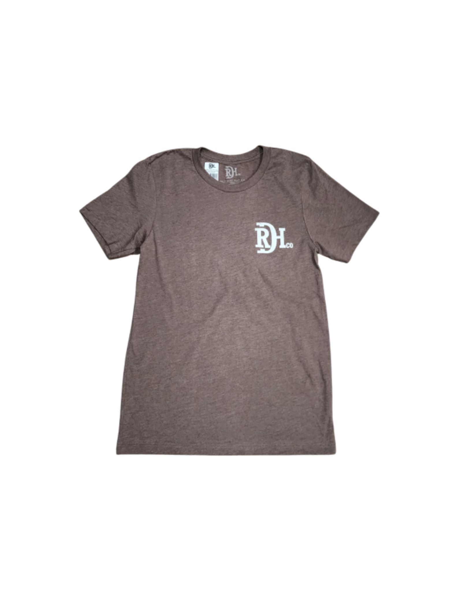Red Dirt Designs Red Dirt Hat Co Rugged Terrain T-Shirt Heather Brown