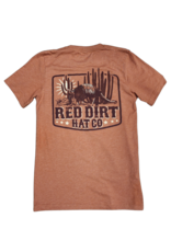Red Dirt Designs Red Dirt Hat Co Desert Dillo T-Shirt Heather Autumn Red Dirt Designs Red Dirt Hat Co Desert Dillo T-Shirt Heather Autumn
