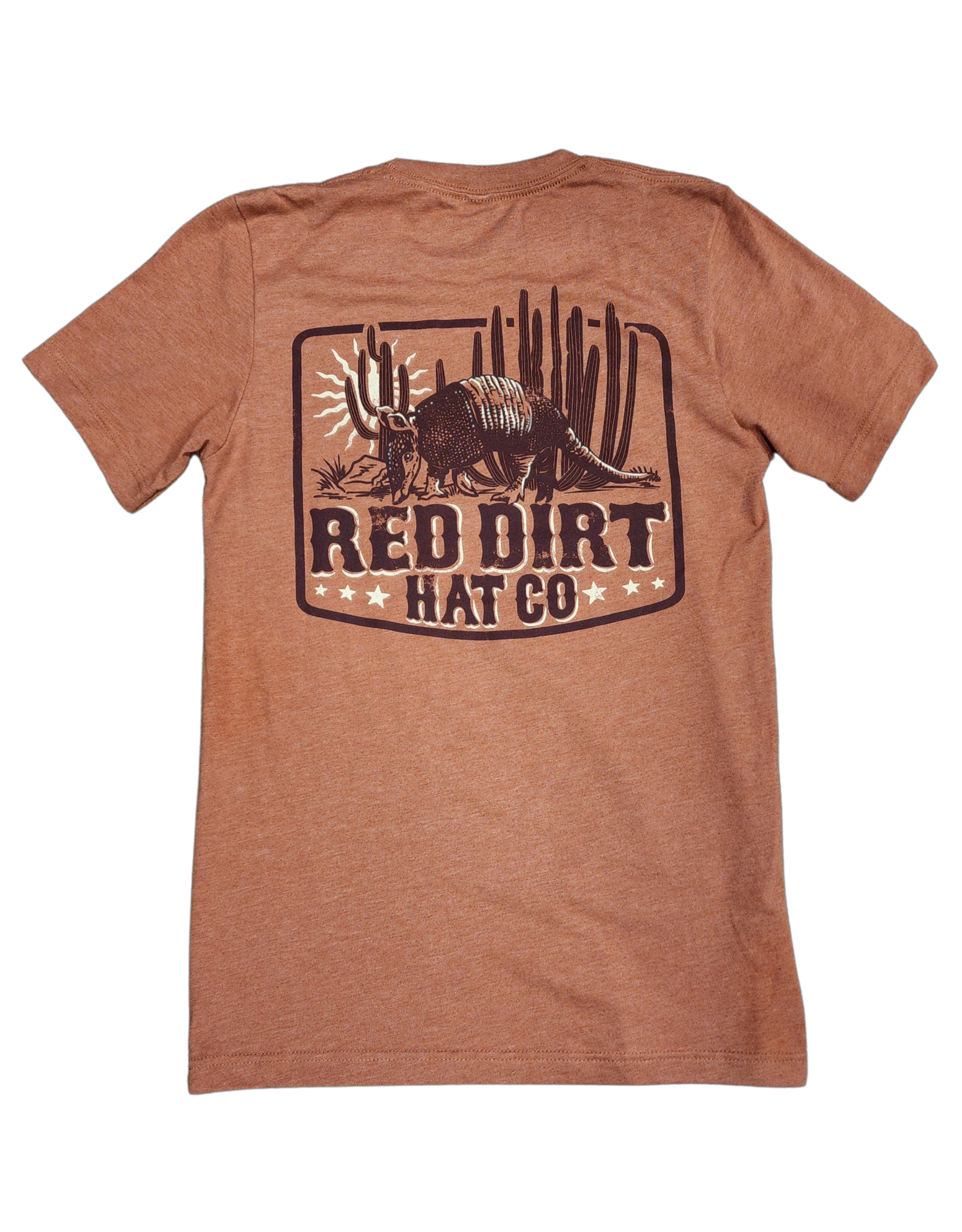 Red Dirt Designs Red Dirt Hat Co Desert Dillo T-Shirt Heather Autumn