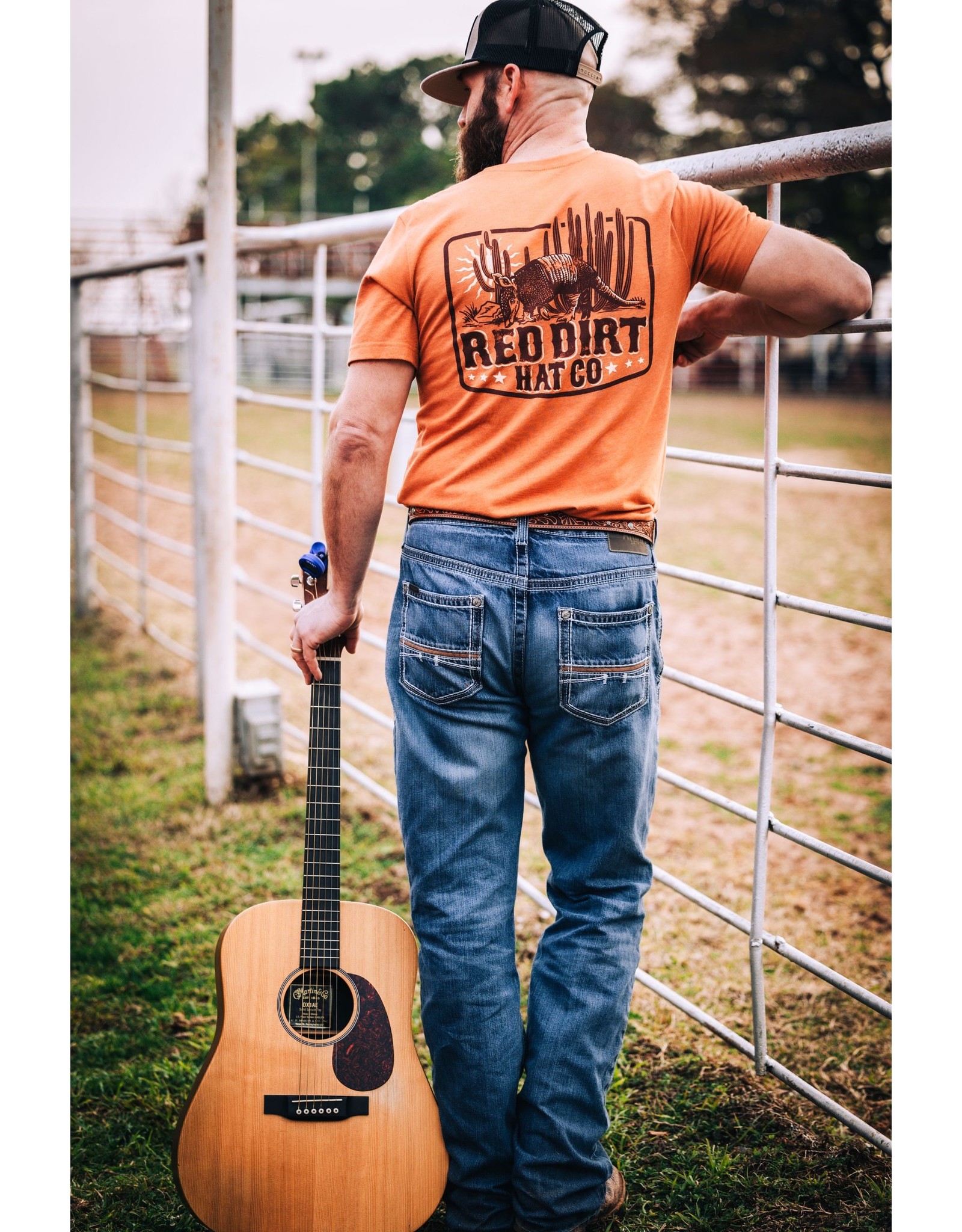 Red Dirt Designs Red Dirt Hat Co Desert Dillo T-Shirt Heather Autumn