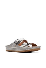 Clarks Clarks Brookleigh Sun Silver Leather