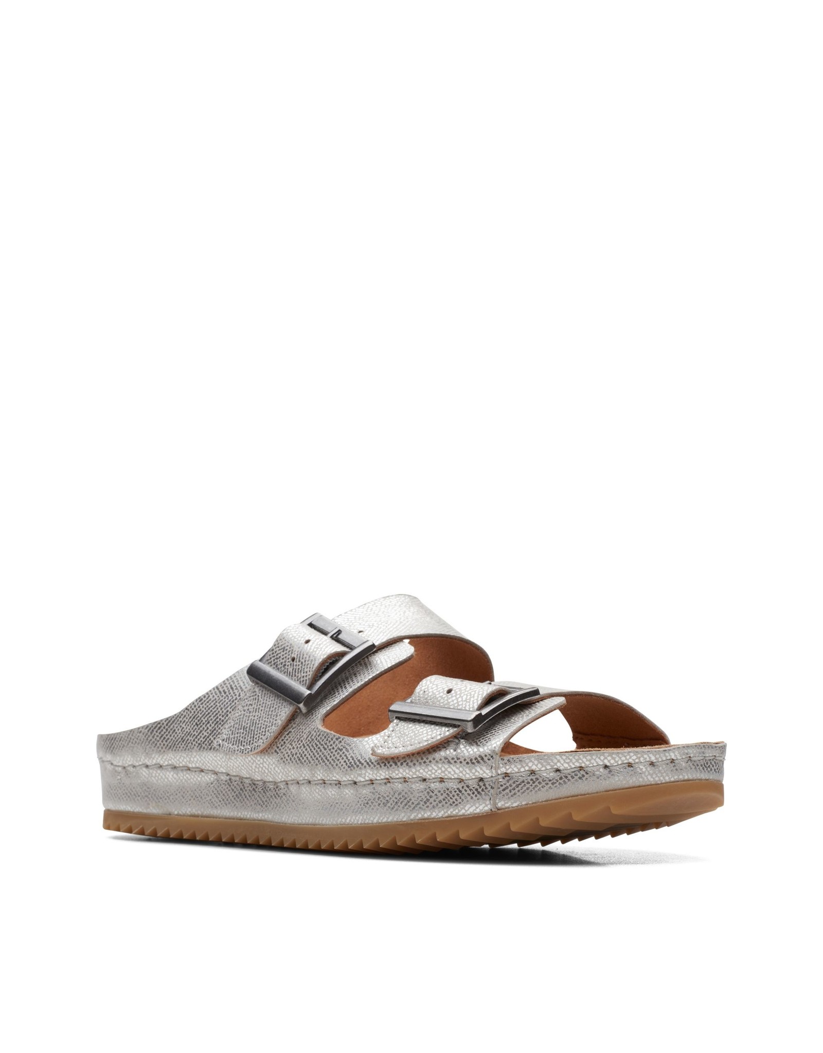Clarks Clarks Brookleigh Sun Silver Leather