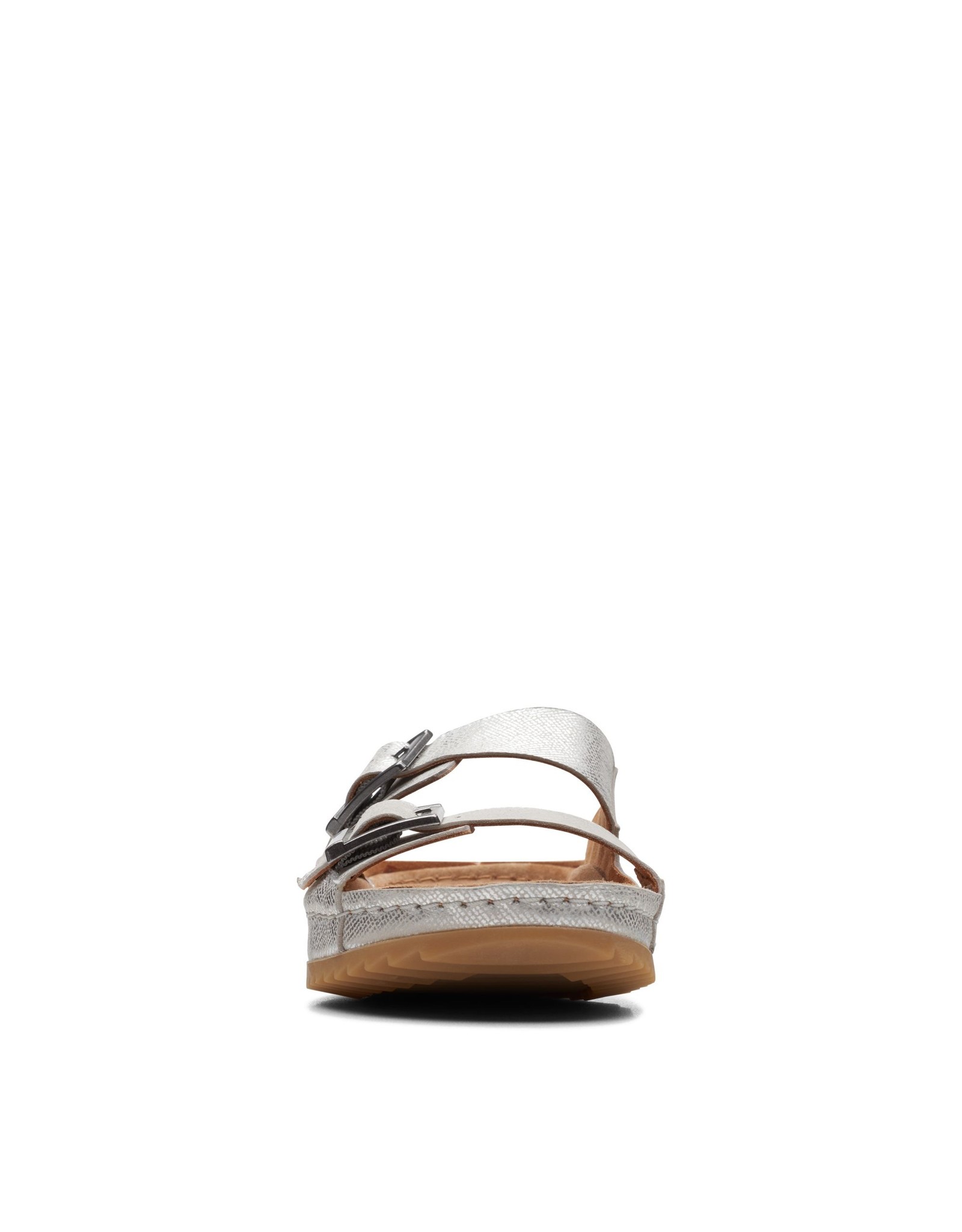 Clarks Clarks Brookleigh Sun Silver Leather