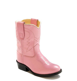 Toddlers Western Corona Pink Boots