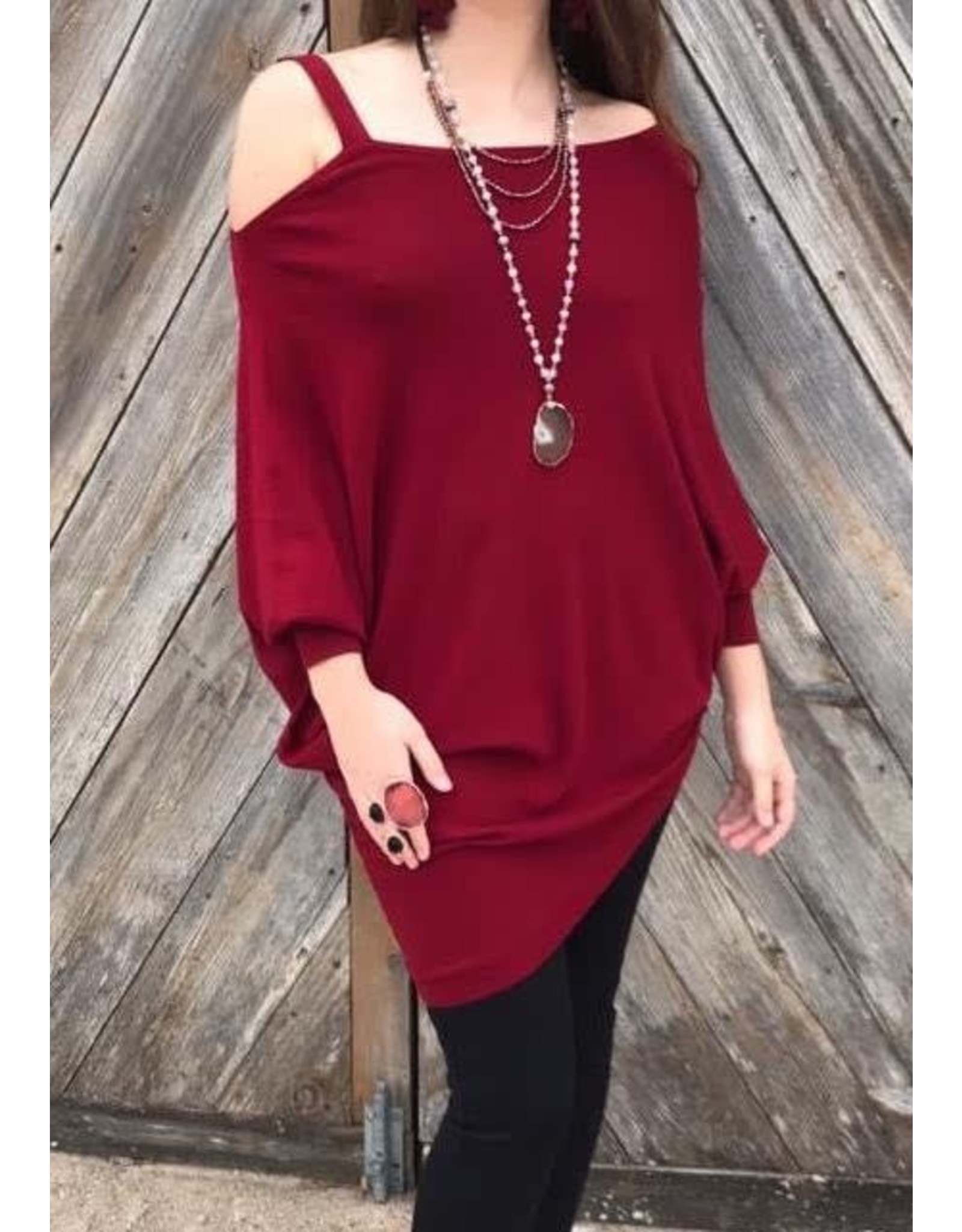 Cold Shoulder Tunic