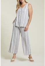 Tribal Tribal Pull On Flowy Crop Pant